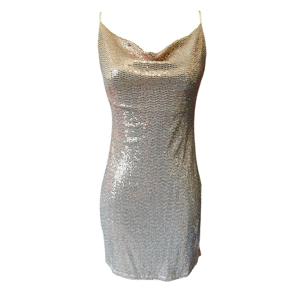 Audrey 3+1 Shimmering Pink Mini Dress Like New!